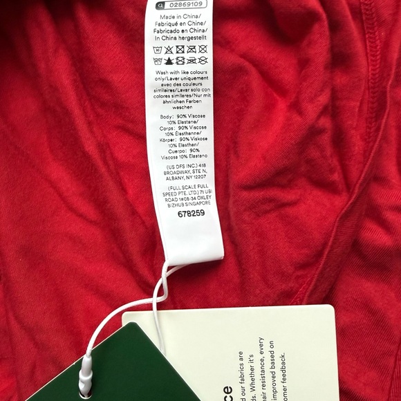 HALARA Strapless Red Dress Sz M - Picture 3 of 5